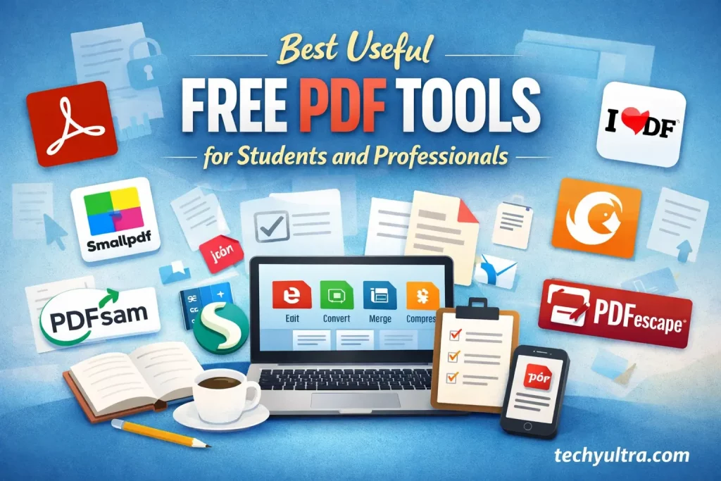 Best Useful Free PDF Tools for Students and Professionals
