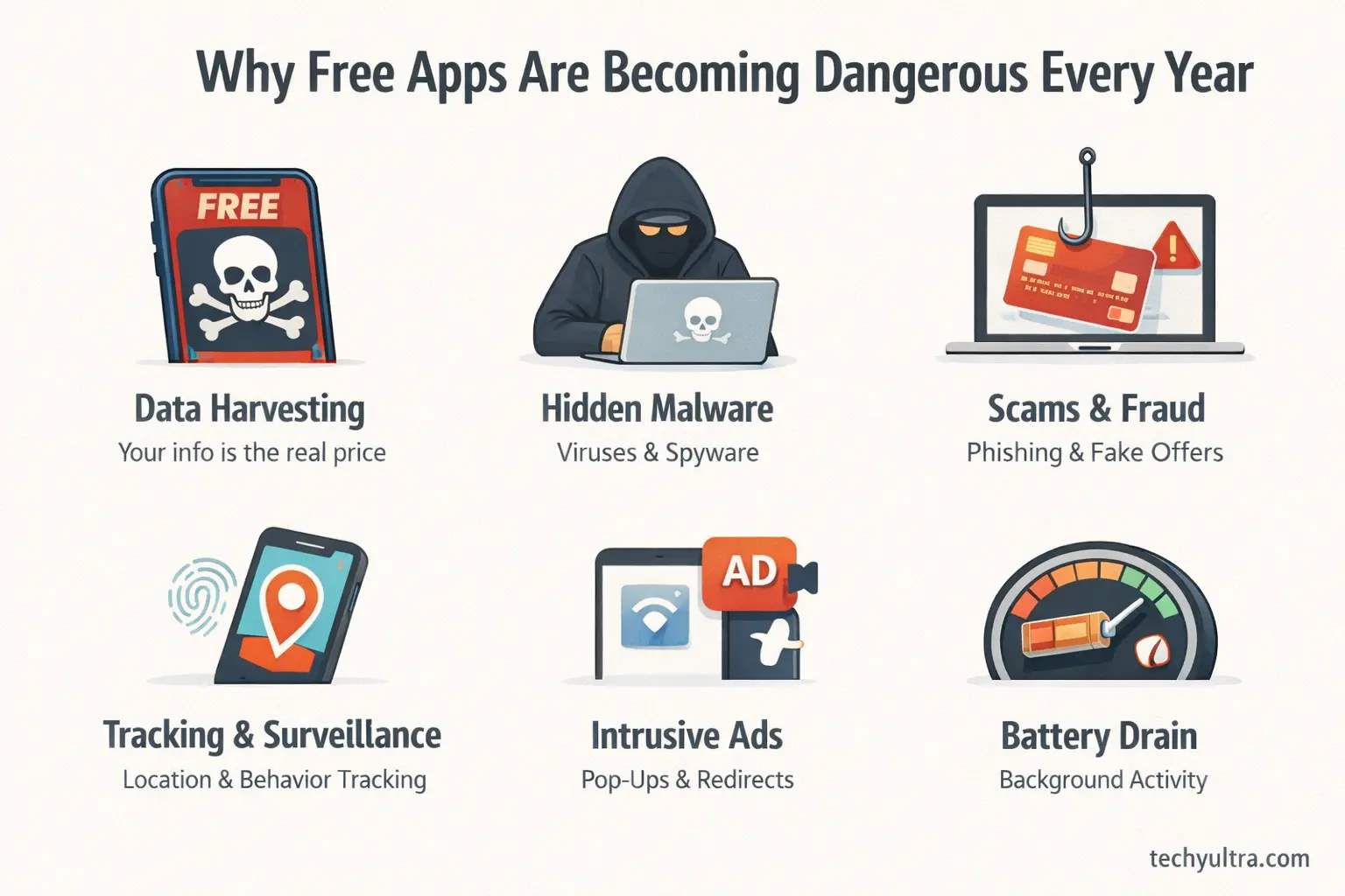 Why Free Apps Are Becoming Dangerous Every Year